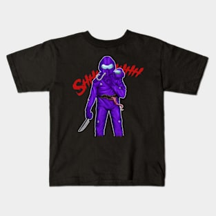 Purple - Among Us Kids T-Shirt